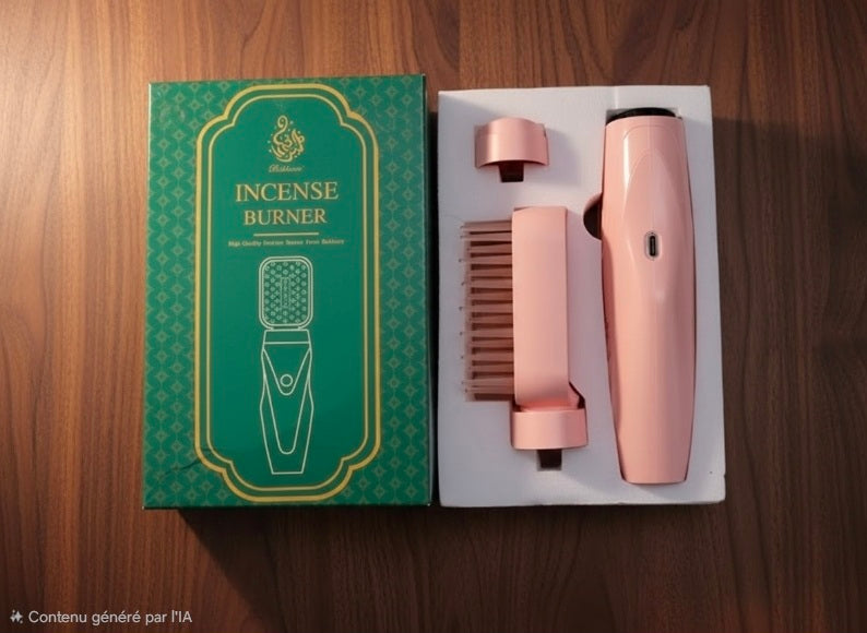 Brosse Dubaï Oud & Senses électrique — Le rituel capillaire signature