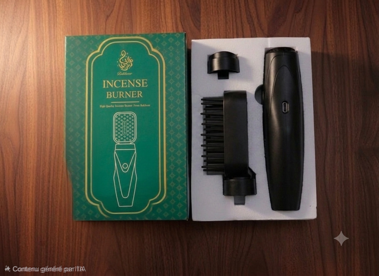 Brosse Dubaï Oud & Senses électrique — Le rituel capillaire signature