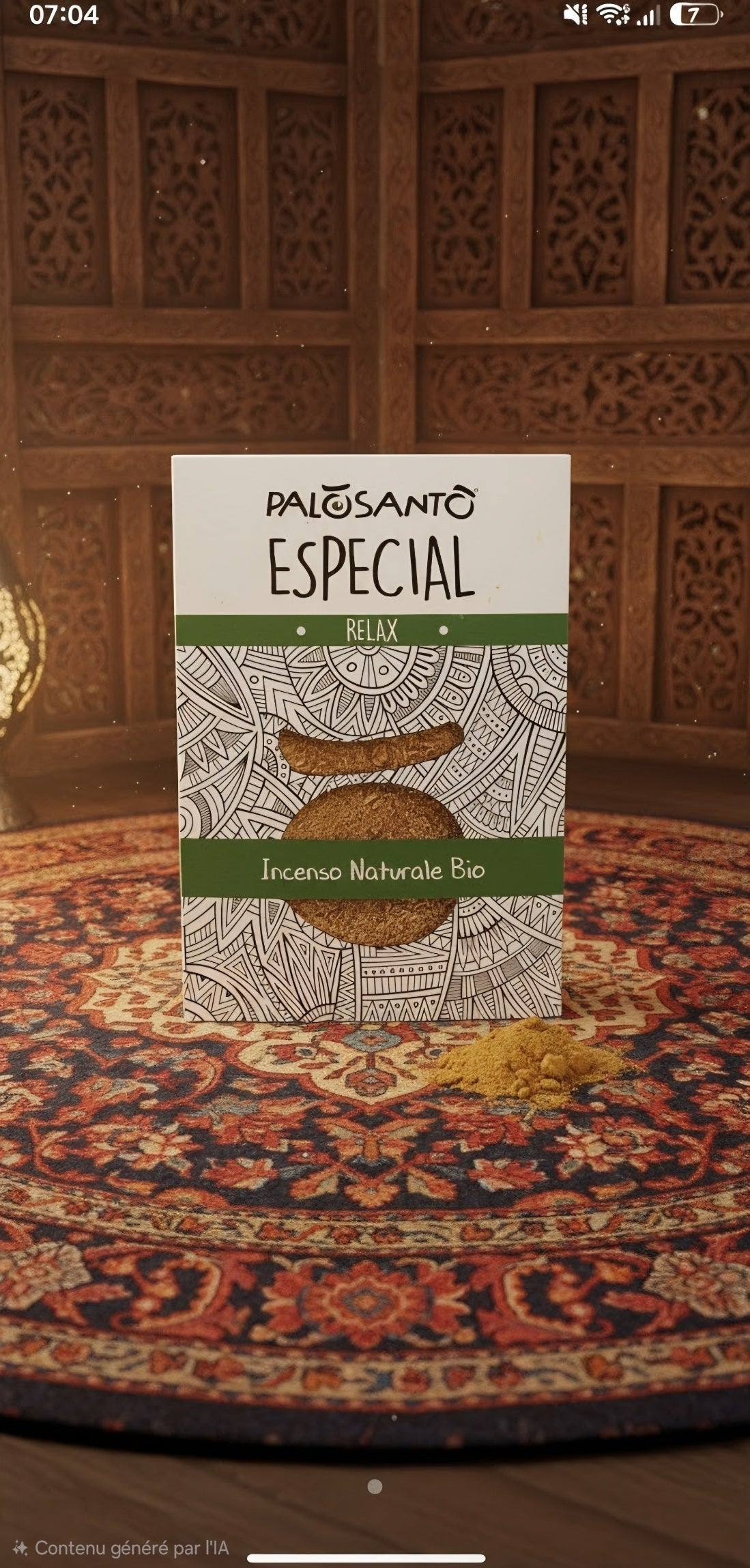 Palo Santo Especial Relax - Incenso Naturale Bio